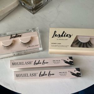 Moxielash Lashies Strip Lashes and 2 nano-tech Liners NEW!